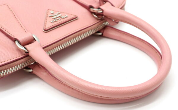 31920867 3 Prada Saffiano Mini Bag 2WAY Crossbody Leather Pink