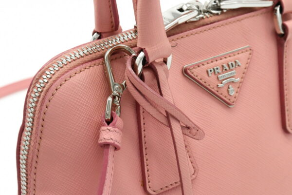 31920867 5 Prada Saffiano Mini Bag 2WAY Crossbody Leather Pink