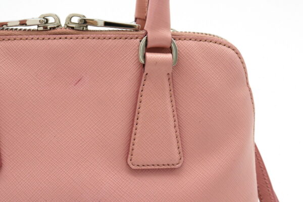 31920867 8 Prada Saffiano Mini Bag 2WAY Crossbody Leather Pink