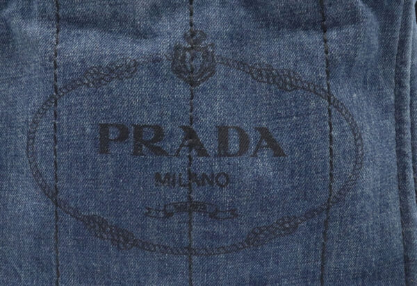 31931367 8 Prada Canapa Tote Bag 2WAY Denim Blue