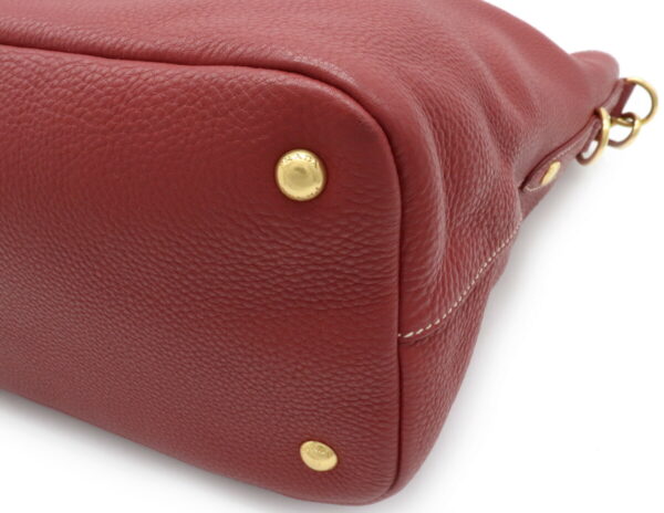 31940221 2 Prada Tote Bag 2WAY Crossbody Calf Leather Red