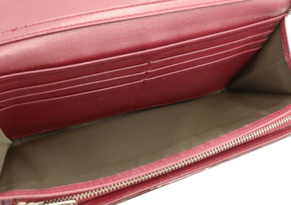 31970251 7 Christian Dior Trotter Wallet Patent Leather Bordeaux