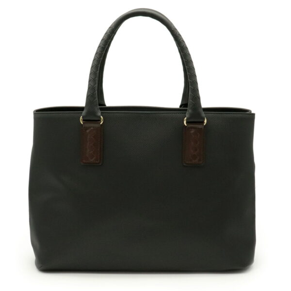 31980592 Bottega Veneta Marco Polo Tote Bag Black Brown