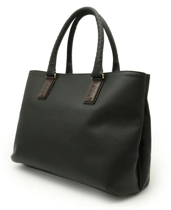 31980592 1 Bottega Veneta Marco Polo Tote Bag Black Brown