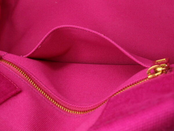 31980745 7 Prada Canapa Tote Bag Canvas Denim Fuxia Pink