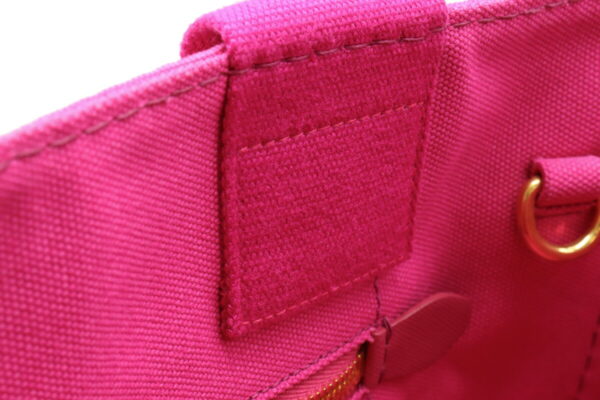 31980745 8 Prada Canapa Tote Bag Canvas Denim Fuxia Pink