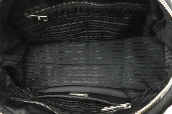 31980767 5 Prada Tessuto Bomber Handbag Nylon Black