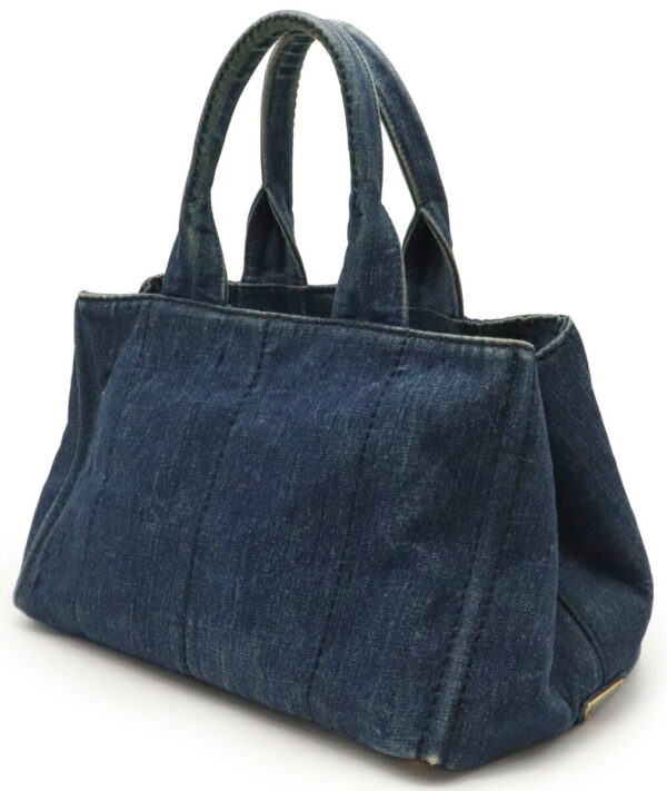 31980794 1 Prada Canapa Tote Bag Canvas Avio Blue