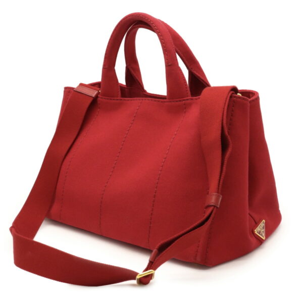 31981042 1 Prada Canapa Tote Bag Canvas Red