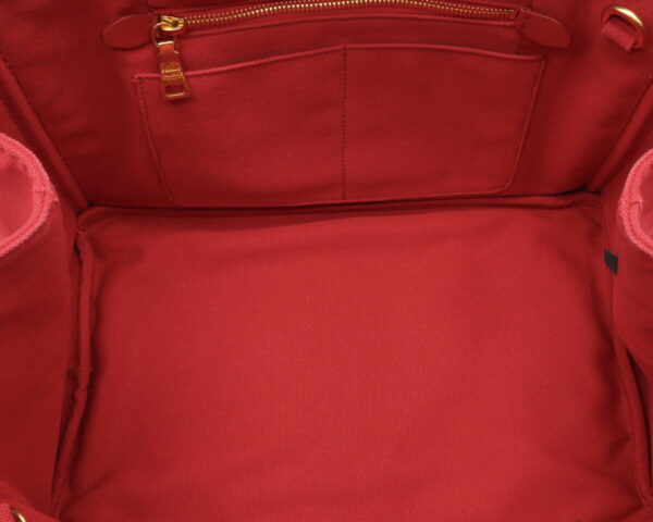 31981042 4 Prada Canapa Tote Bag Canvas Red