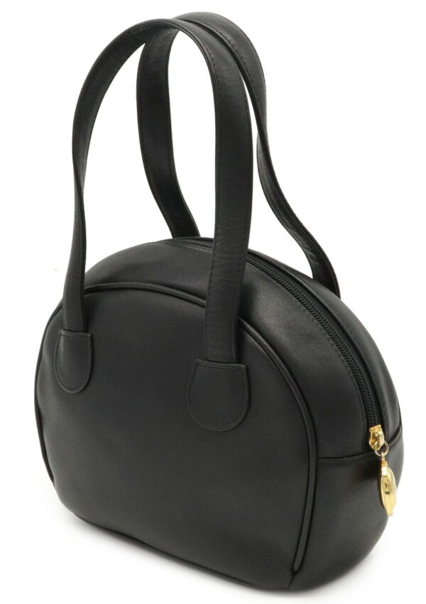 32000474 1 Christian Dior Handbag with D Ring Leather Black