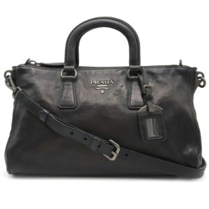 32000987 Prada Shoulder Bag Nylon Black