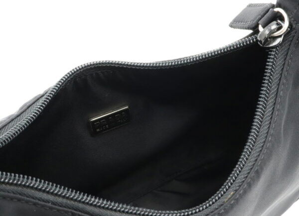 32010443 4 Prada Accessory Pouch Mini Handbag Nylon Nero Black