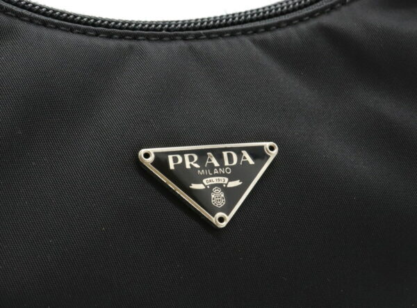 32010443 7 Prada Accessory Pouch Mini Handbag Nylon Nero Black