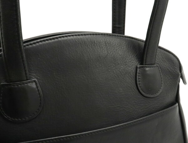 32010679 7 Christian Dior CD Logo Tote Bag Leather Black