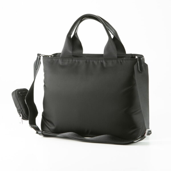 32020 Prada Re Nylon Tote Bag Black