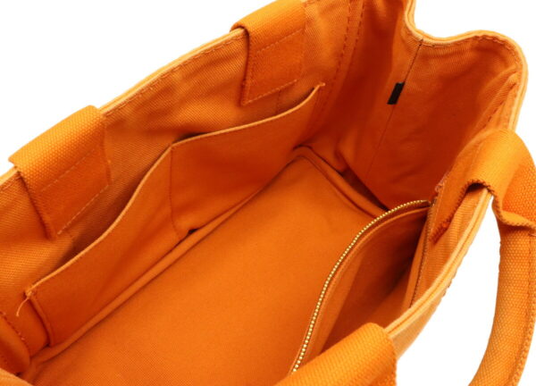 32020360 4 Prada Canapa Tote Bag Canvas Orange