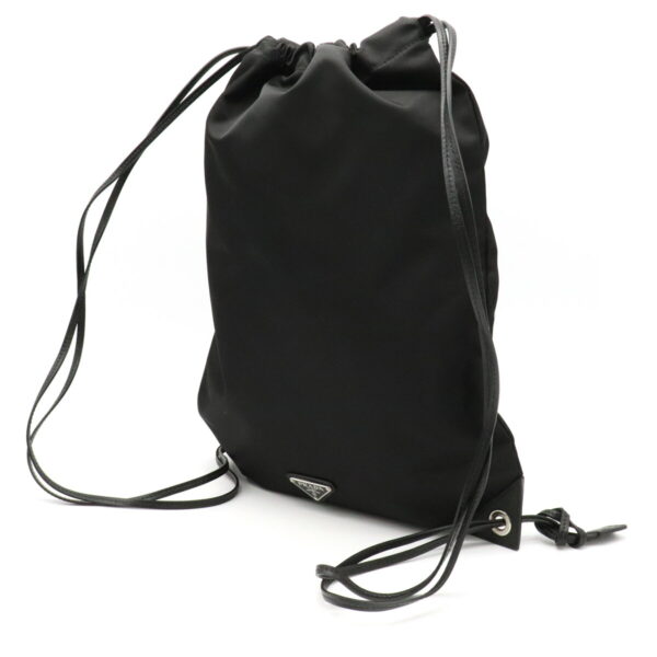 32020581 1 Prada Backpack Whale Nylon Leather Nero Black