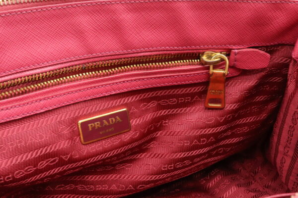 32021182 5 Prada Galleria Saffiano Handbag Leather Ibisco Pink