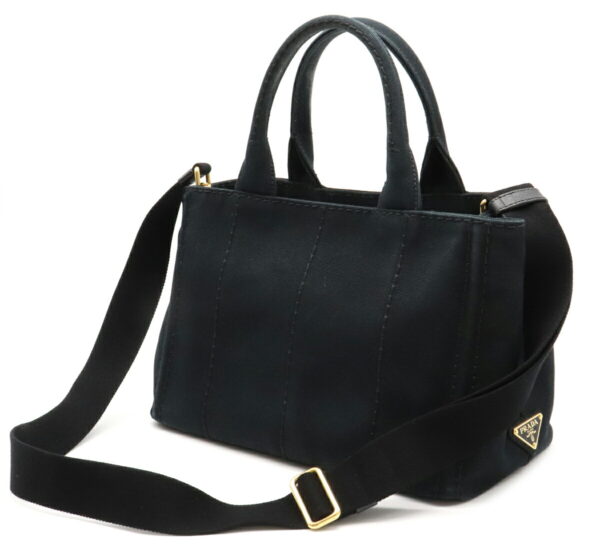 32030550 1 Prada Canapa Tote Bag Canvas Nero Black