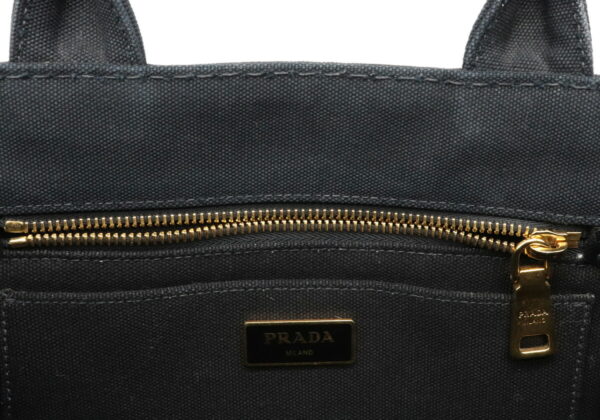 32030550 5 Prada Canapa Tote Bag Canvas Nero Black