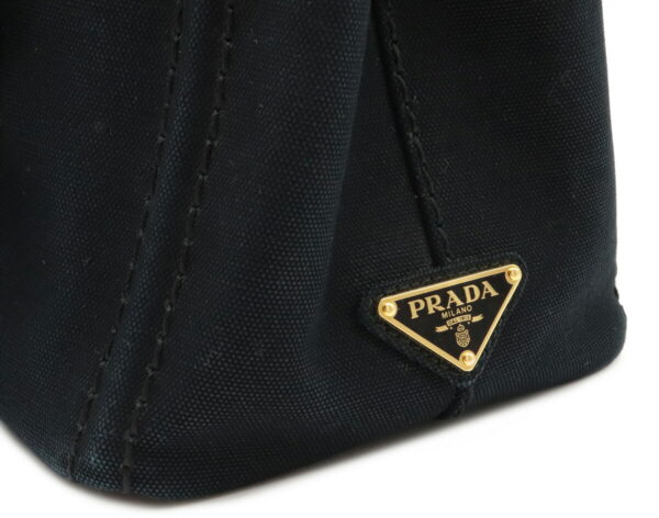 32030550 8 Prada Canapa Tote Bag Canvas Nero Black