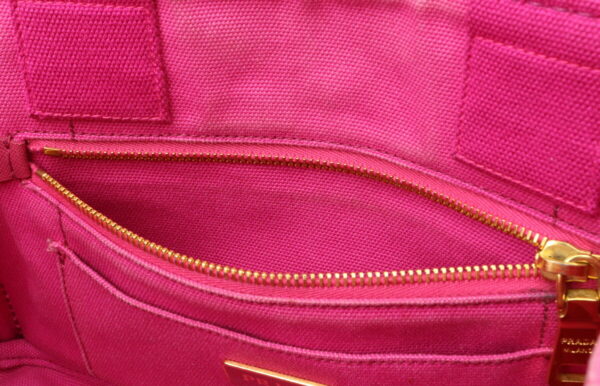 32030615 4 Prada Canapa Mini Tote Bag Canvas Pink