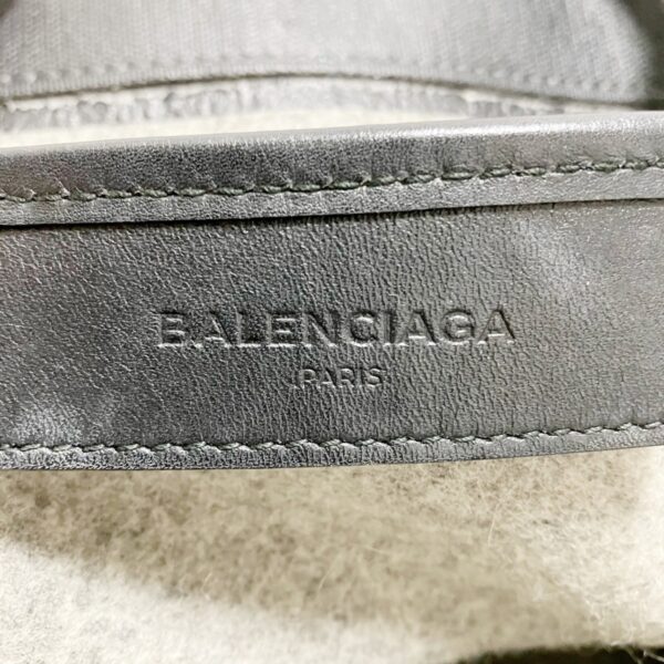 35874425 8 Balenciaga Blue Cabas S Tote Bag Leather Gray Black