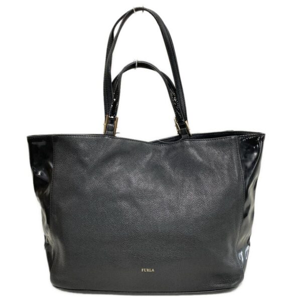 36402086 1 Furla Tote Bag Leather Black