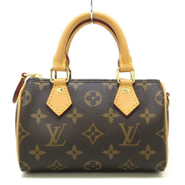 36406362 1 Louis Vuitton Nano Speedy Handbag Monogram Canvas