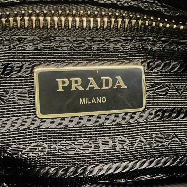 36536687 12 Prada Padded Re Nylon Shoulder Bag Quilted Black