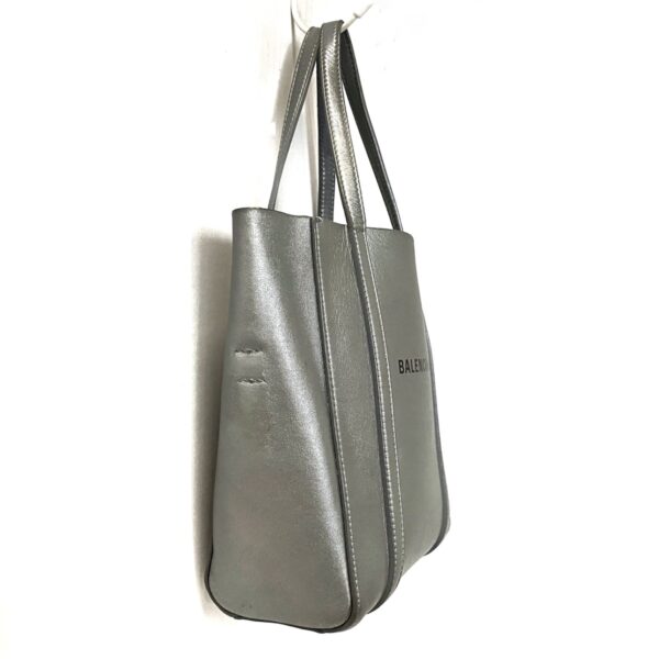 36539796 2 Balenciaga Everyday Tote XXS Tote Bag Leather Silver