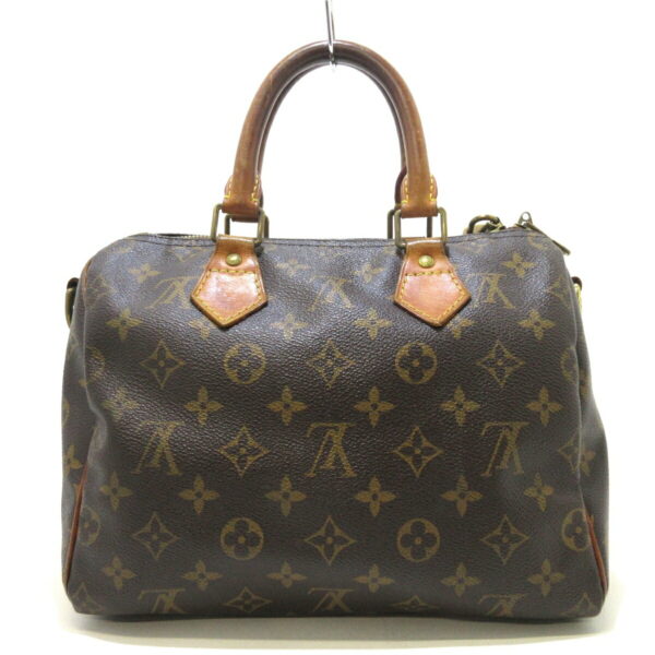 36846902 3 Louis Vuitton Speedy Bandouliere 25 Handbag Monogram Canvas