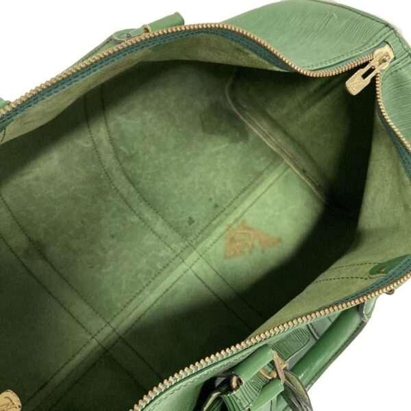 36847770 10 Louis Vuitton Keepall 50 Bag Leather Borneo Green