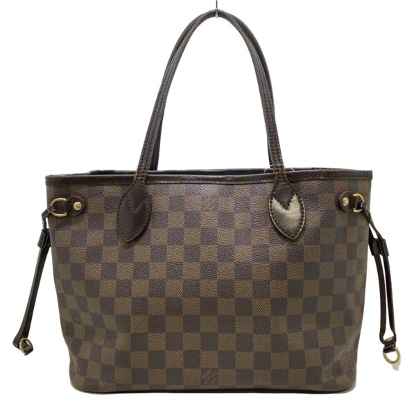 36848697 1 Louis Vuitton Neverfull PM Tote Bag Damier Ebene