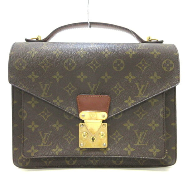 36852994 1 Louis Vuitton Monceau Handbag Monogram Canvas