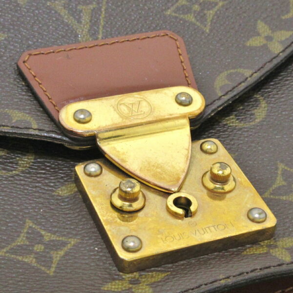 36852994 11 Louis Vuitton Monceau Handbag Monogram Canvas