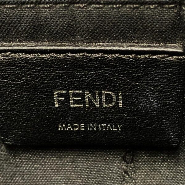 36896846 12 Fendi Visaway Handbag Leather Black