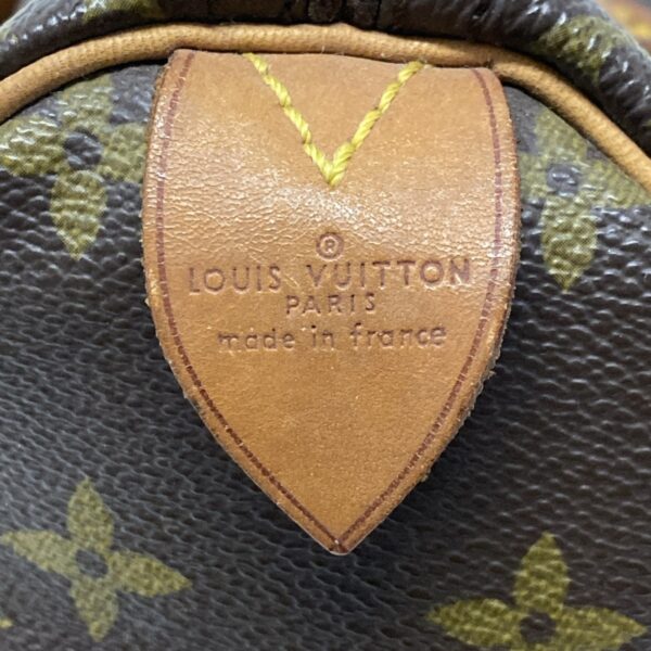 36897890 11 Louis Vuitton Speedy 30 Handbag Monogram Canvas