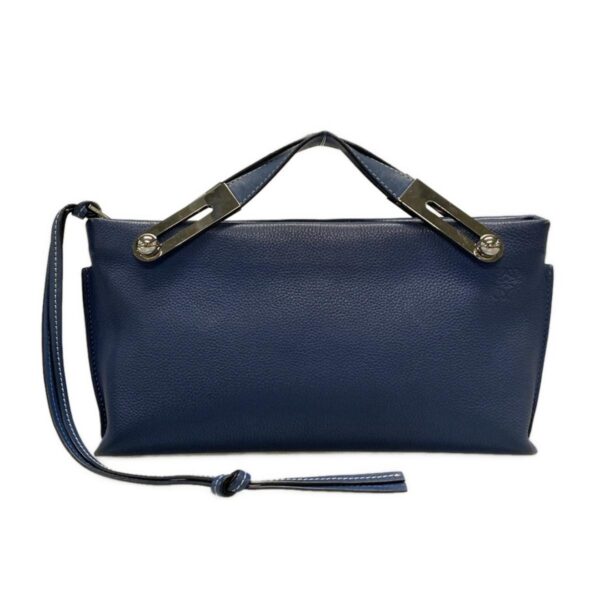 36899156 1 Loewe Missy Handbag Leather Navy