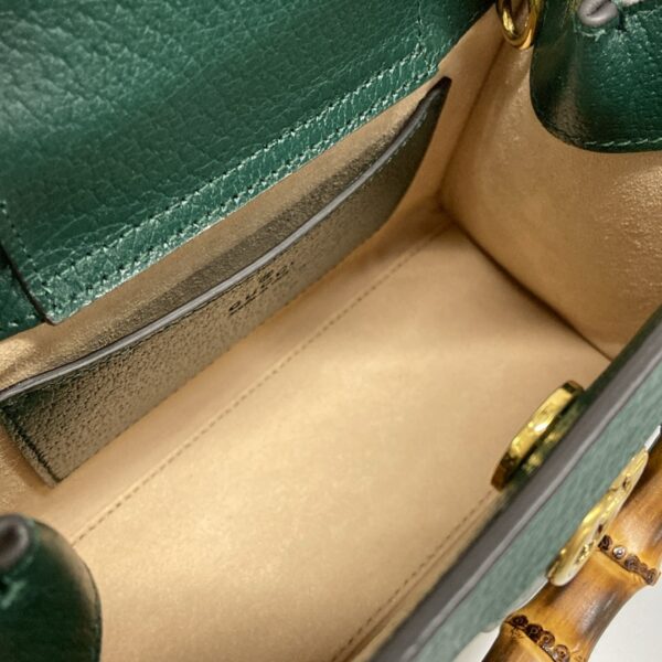 36899306 10 Gucci Diana Mini Tote Bag Leather Green