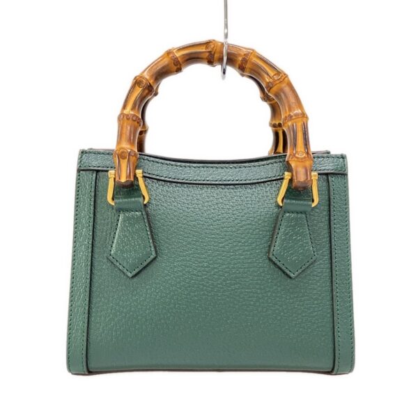 36899306 3 Gucci Diana Mini Tote Bag Leather Green