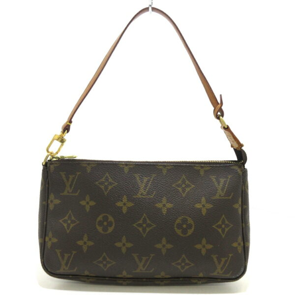 36900422 1 Louis Vuitton Pochette Accessoire Handbag Monogram Canvas