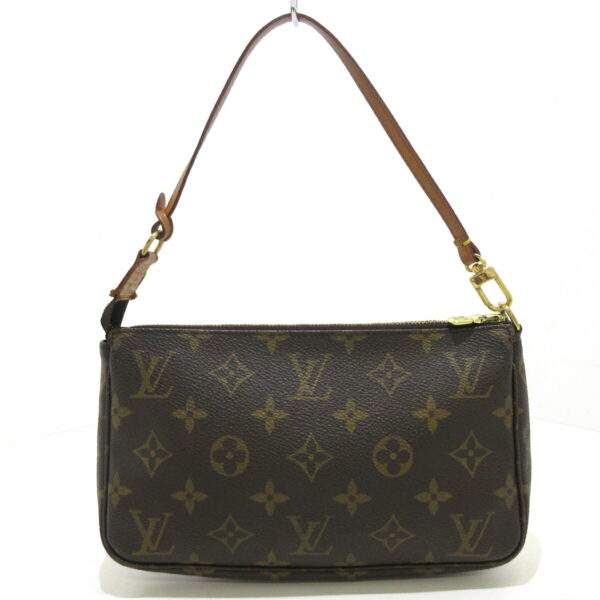 36900422 3 Louis Vuitton Pochette Accessoire Handbag Monogram Canvas