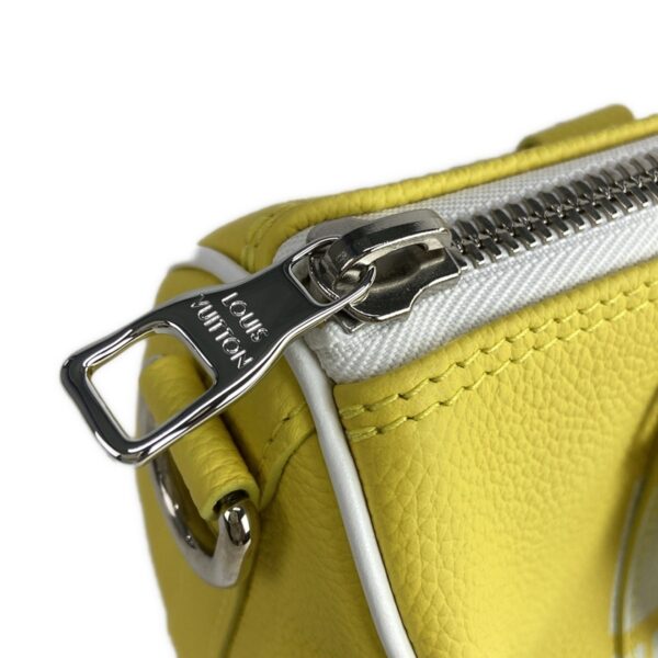 36903239 17 Louis Vuitton Keepall XS Handbag Leather Cowhide Yellow