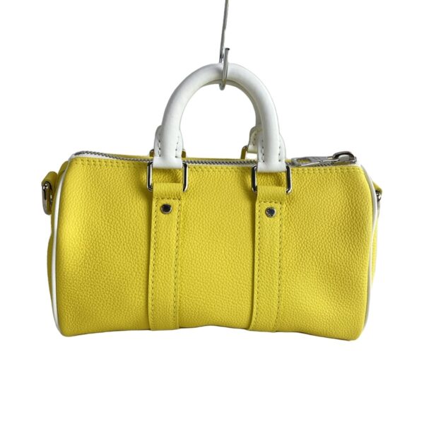 36903239 3 Louis Vuitton Keepall XS Handbag Leather Cowhide Yellow