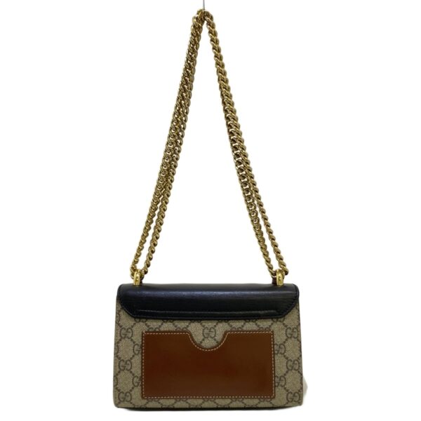 36904540 3 Gucci Padlock GG Small Shoulder Bag Chain Shoulder Black Brown