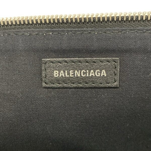 36904551 11 Balenciaga Clip M Clutch Bag Leather Black