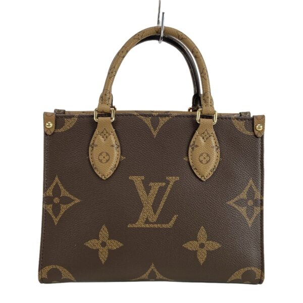 36904668 1 Louis Vuitton On the Go PM Tote Bag Monogram Monogram Reverse