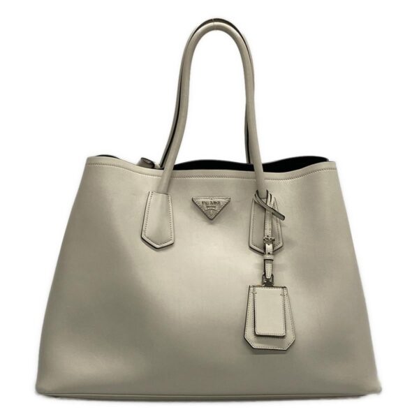 36904969 1 Prada Tote Bag Leather White